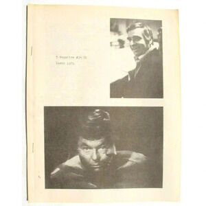 Vintage March 1979 T- Negative 34/35 Star Trek Fanzine Zine